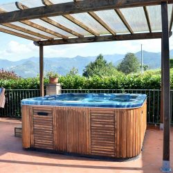 Gallicano, Lucca, luxury villa, panoramic views, swimming pool, outdoor whirlpool, park (23)-1200