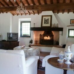 Former mill with pool and annexe for sale near Montaione Tuscany (1)
