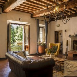 Historic Cortona Villa with Apartments, Vineyard + Olives 52