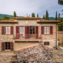 Historic Cortona Villa with Apartments, Vineyard + Olives 25