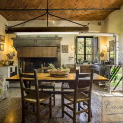 Historic Cortona Villa with Apartments, Vineyard + Olives 53
