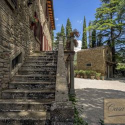 Historic Cortona Villa with Apartments, Vineyard + Olives 16