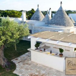 Trulli Complex with Pool + Garden 10