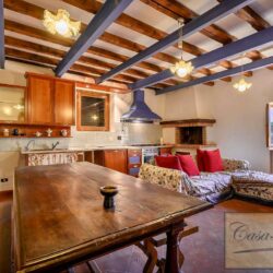 Two Country Houses with 5 Apartments and Pool near Buonconvento Tuscany (10)-1200