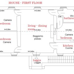 House - first floor