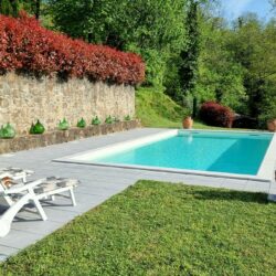 Tuscan stone house with pool, land and views for sale near Pescia (9)