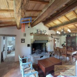 Restored Farmhouse and annex for sale near Montrone Umbria (54)-1200
