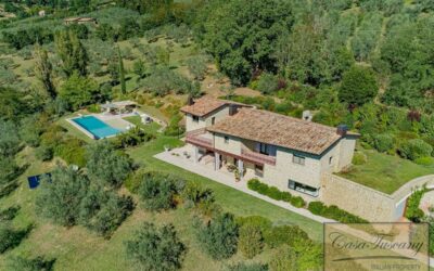 Recently Built Luxury Villa for sale near Assisi with Pool and Annex