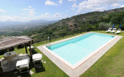 Wonderful hamlet with swimming pool in the Lucca hills