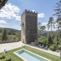 Luxury Villa with Tower and Pool for sale near Florence Tuscany (56)-1200