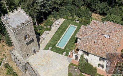 Villa & 13th Century Watchtower with Pool near Florence