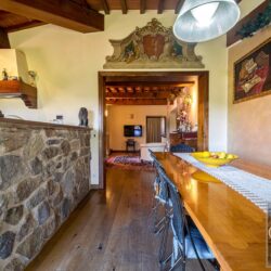 Beautiful red country villa with pool and annexes for sale near Florence, Tuscany (14)