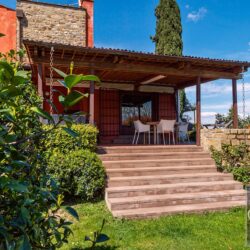 Beautiful red country villa with pool and annexes for sale near Florence, Tuscany (5)